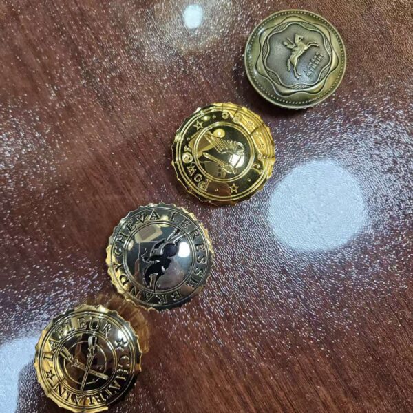 custom logo metal wine bottle cap fittings