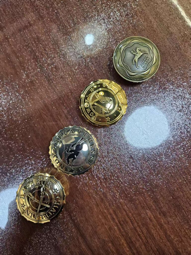 custom logo metal wine bottle cap fittings