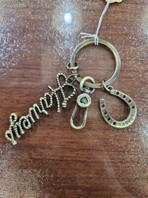 Custom Logo Metal Key Rings for Luxury Handbags