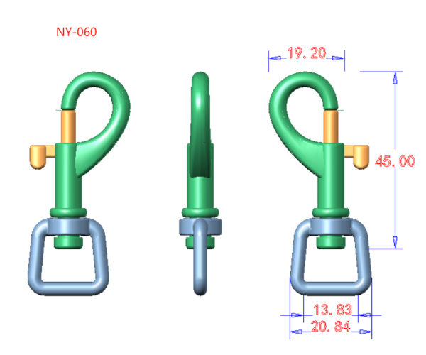 wholesale price spring snap hooks with keychain rings metal lobster claw clasps diy alloy connector accessories for bags keys wholesale price spring snap hooks with keychain rings metal lobster claw clasps diy alloy connector accessories for bags keys
